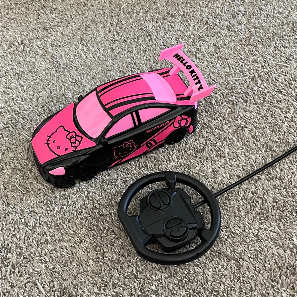 Hello Kitty Remote Control Racing Car